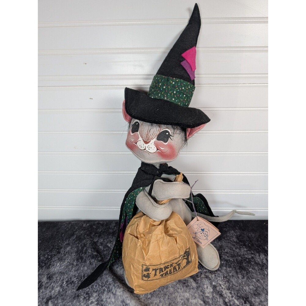 Annalee Halloween Large Mouse 20" Tall Trick or Treat Vintage #3045